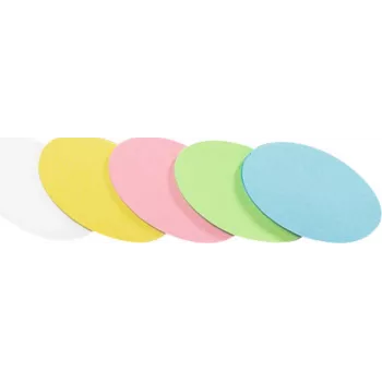 Workshop Card Oval Legamaster 110x190mm Assorted 500gab.