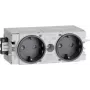 Hager Dado Trunking spraudņa modulis (W x H x T) 120 x 50 x 61 mm GS20009011 1 gab. grafīta melns (RAL 9011) (GS20009011)