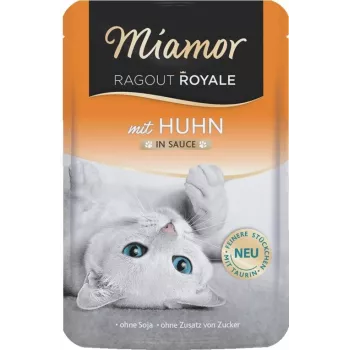 MIAMOR Ragout Royale vista gaļa mērcē - mitrā kaķu barība - 100g