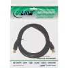 Microconnect USBAB5G USB kabelis USB 2.0 5 m USB A USB B Melns