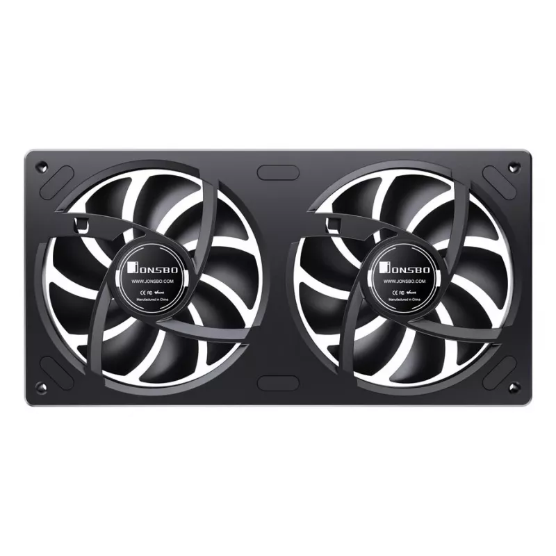 Jonsbo ZA-240 Infinity Mirror ARGB 240mm PWM šķidruma dzesētāja radiators ar ARGB ventilatoriem