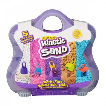 Kinetic Sand Castle Case - Lime zaļa