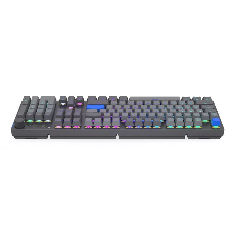 Bezvadu tastatūra ENDORFY Thock V2 — ergonomisks izkārtojums, RGB apgaismojums, bezvadu savienojums