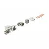 Keystone RJ45 Modulis DELOCK 90374 Cat.6A 90° Bez instrumentiem