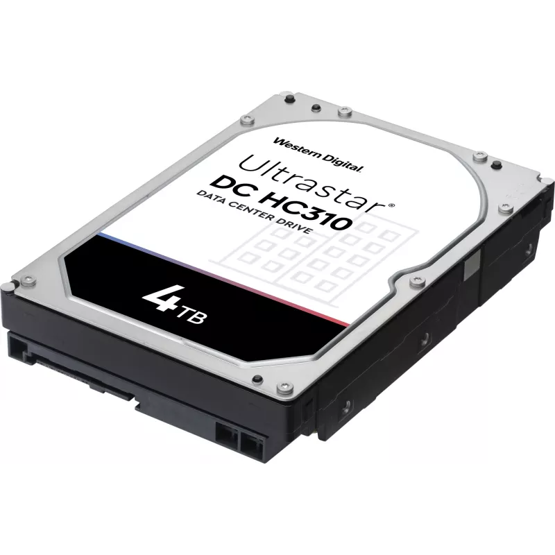 Western Digital Ultrastar DC HC310 4 TB 3.5 SATA III 7200 RPM 256 MB cietais disks, HUS726T4TALE6L4