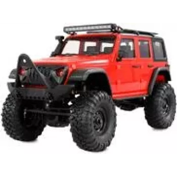 RC kāpurķēžu braucējs Amewi AMXRock 4WD 1:16 RTR, mērogs 1:16, 4 riteņu piedziņa, gatavs lietošanai, sarkans