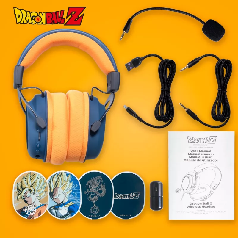 Blade Gaming Headset Dragon Ball Z wireless - Austiņas (DB2001)