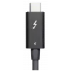 Thunderbolt kabelis Lenovo 4Z51A40455 — 2 m, 40 Gbit/s, vīriešu–vīriešu, melns