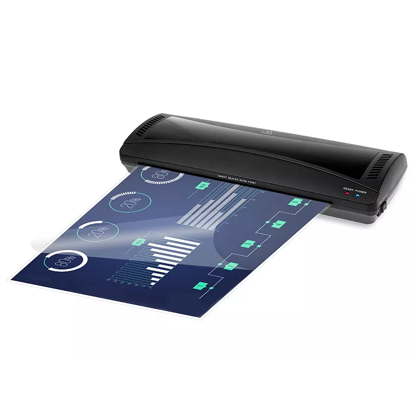 Aukstā/karstā laminators TRACER TRL-A3 — A3 laminators, maksimālais platums 33 cm, melns