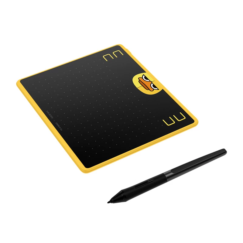 Grafikas planšete HUION HS64 Special Edition melna dzeltena