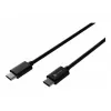 USB-C uz USB-C kabelis NATEC NKA-2146, 1 m, melns