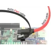 SATA kabelis DeLOCK 0,2 m 2x SATA III melns