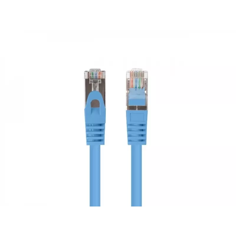 Patchcord LANBERG PCF6-20CC-0150-B RJ45 Cat.6 1,5 m zils, CCA U/UTP