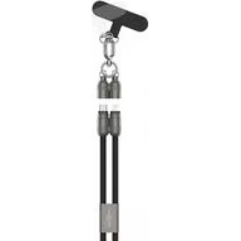 Ansmann siksniņas kabelis USB Type-C uz Lightning melns - kabelis - digitālo/datu (1700-0192)
