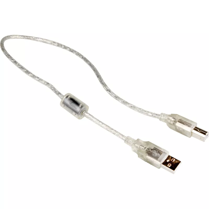 USB kabelis DeLOCK 0,5 m A-B pelēks 82057