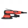 Ekscentriskais slīpētājs YATO YT-82206 — 350 W, 150 mm disks, 5 mm ekscentricitāte, 4 000–10 000 apgr./min, 3 m kabelis