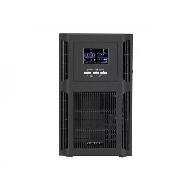 Nepārtrauktās barošanas avots ARMAC O/2000I/PF1 2 kVA (2000 W) torņa UPS, 8x IEC C13, LCD, AVR, 230 V