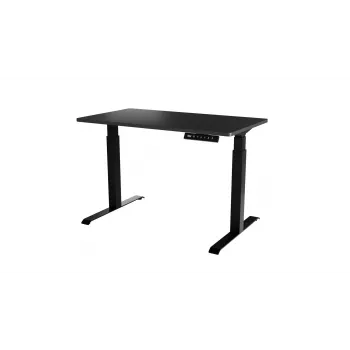 Galds cama meble MOON elektriski regulējams taisns galds 1210×670 mm melns/antracīts