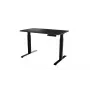 Galds cama meble MOON elektriski regulējams taisns galds 1210×670 mm melns/antracīts