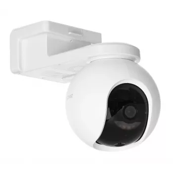 IP drošības kamera EZVIZ HB8 4MP (2560×1440), āra, PTZ, Wi‑Fi, akumulators/līdzstrāva, saules panelis iekļauts