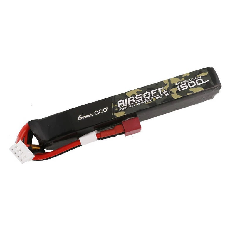 Litija polimēra (LiPo) akumulators Gens Ace GEA15003S25D 1500mAh 3S 11,1V 25C