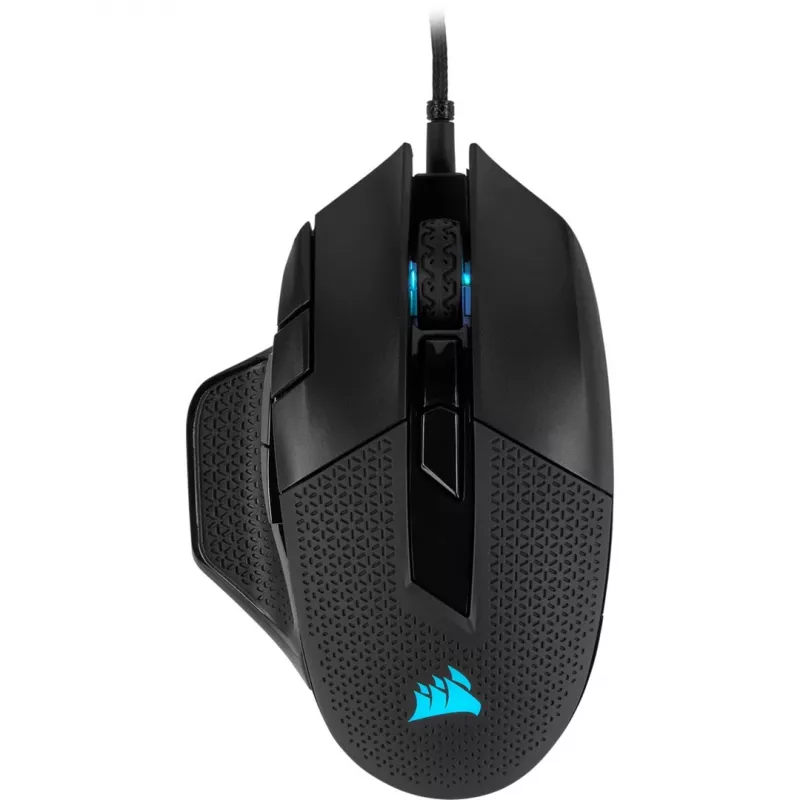 Corsair Nightsword RGB pele labā roka USB Type-A optiskais 18000 DPI