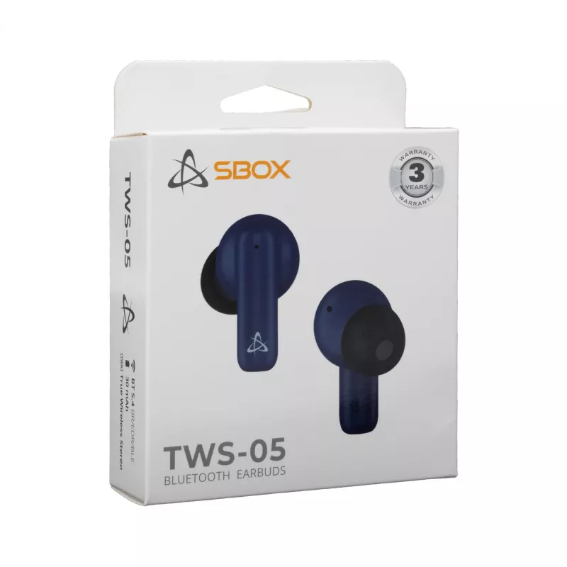 Austiņas SBOX EB-TWS05 Blue