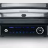 Kontaktgrils SEVINI Pro, KG 2395 (Sudrabains/melns, 1,800 W)