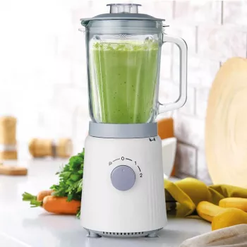 Virtuves kombains Maestro MR-571 1200W balts/pelēks — daudzfunkcionāls virtuves procesors