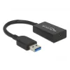 USB kabelis DeLOCK 65698 USB 3.2 Gen 2 0.15 m USB A USB C Melns