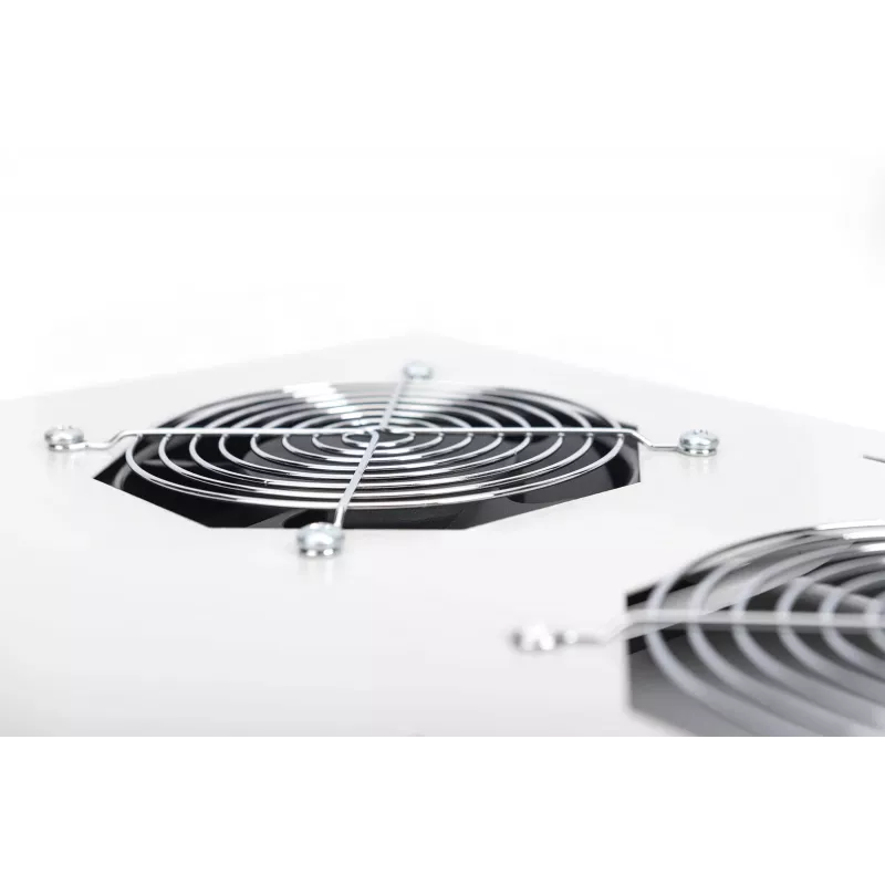 Digitus DN-19 FAN-4-SRV produkts pelēkā krāsā