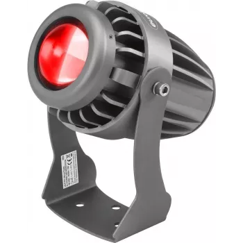 EUROLITE pinspot LED IP PST-10W 10W — ūdensizturīgs LED pinspot lukturis akcenta apgaismojumam