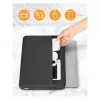 Portatīvā datora futrālis Inateck LB01005 39,6 cm (15,6 collu) klēpjdatoriem, melns