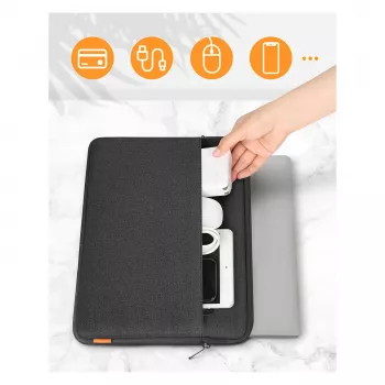 Portatīvā datora futrālis Inateck LB01005 39,6 cm (15,6 collu) klēpjdatoriem, melns