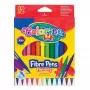 Colorino Kids šķiedru pildspalvas 12 krāsas