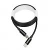 iBOX IKUTC USB-C kabelis 60W 1m melns