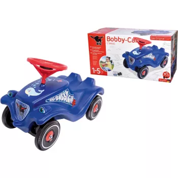 Braucamā mašīna Simba-Dickie BIG Bobby-Car, stumjama piedziņa, vecums 1–5, 4 riteņi, zila/sarkana