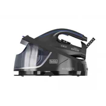 Tvaika ģenerators Melns+Decker BXSS2800E 2800 W, 8 bāri, 1,5 l tvertne, nepārtraukts tvaiks 130 g/min, tvaika pastiprinājums 400 g/min