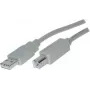 USB kabelis USB 2.0 ShiverPeaks BS77021 1m pelēks