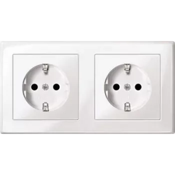Kontaktligzda CEE 7/3 Merten MEG2328-1419 Balta