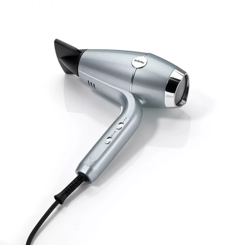 Fēns BABYLISS D773DE 2100 W, jonu, 3 siltuma / 2 ātruma, aukstā pūšana, 2 sprauslas, metālisks