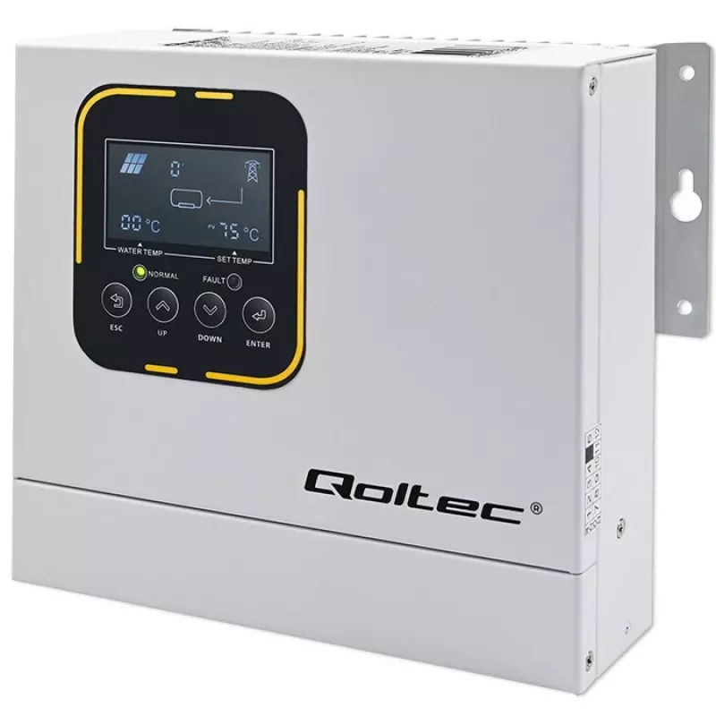 Inverter QOLTEC ECO Solar Boost 4kW MPPT LCD, 4 kW izeja, MPPT uzlādes kontrolieris, LCD displejs
