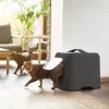 Rotho slēgta kaķu tualete BIALA, antracīta plastmasa, 395×510×443 mm ar lāpstiņu