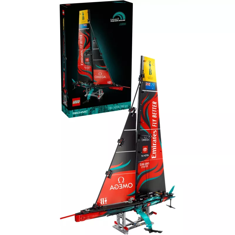LEGO TECHNIC 42174 Emirates Team jauna Zealand AC75 Yacht