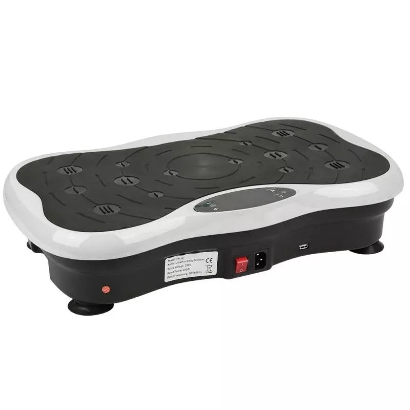 Extralink vibroplatforma vingrošanai un fitnesam Moonwalk Spinmove balta