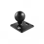 RAM Mounts VESA plate (3,625 x 9,20 cm (3,625)) - 75 x 75 mm caurumu rastrs, D-lodveida savienojums (2,25), polimaisiņā (RAM-D-2461U)