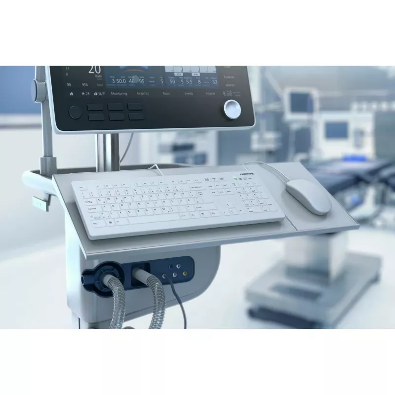 Contour Design Active Key Contour QuickClean Medical tastatūra AK-C8112-U1-W/DE