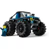 Konstrukciju rotaļlieta LEGO City 60402 Zilais monstru kravas auto ar lielām riepām, 148 detaļas, 1 minifigūra, vecumam 5+