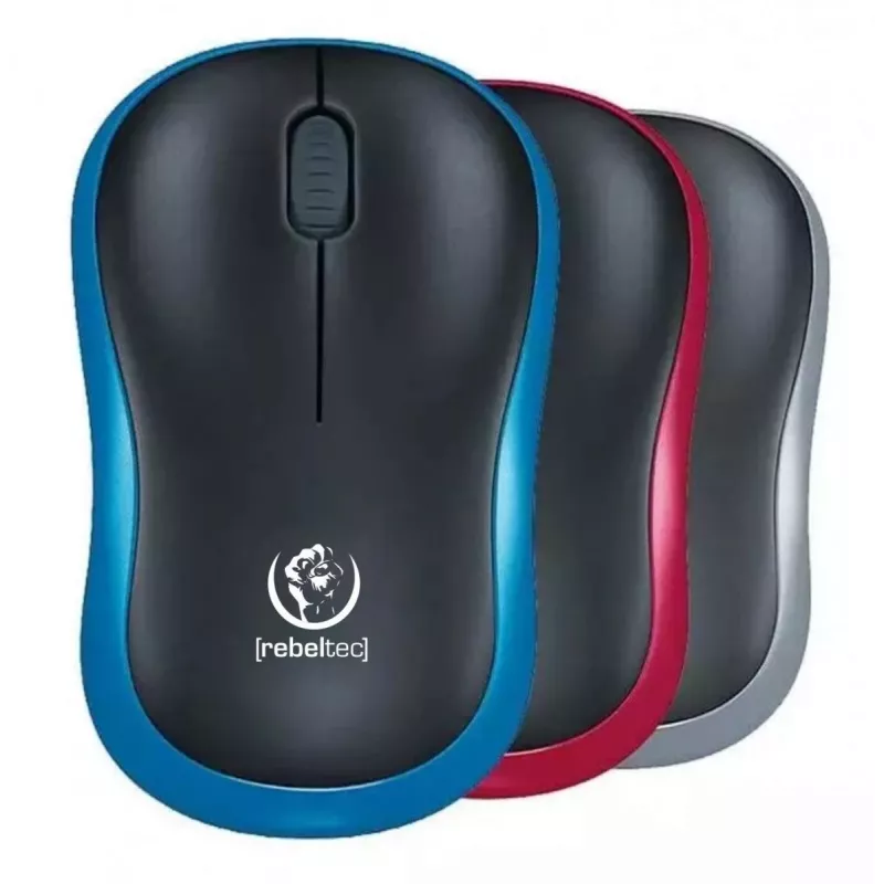 Bezvadu optiskā pele Rebeltec METEOR zila RBLMYS00048 USB