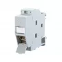 METZ CONNECT REGplus IP20 E-DAT modulis, CAT 6A ligzda DIN sliedei TH35, pelēks